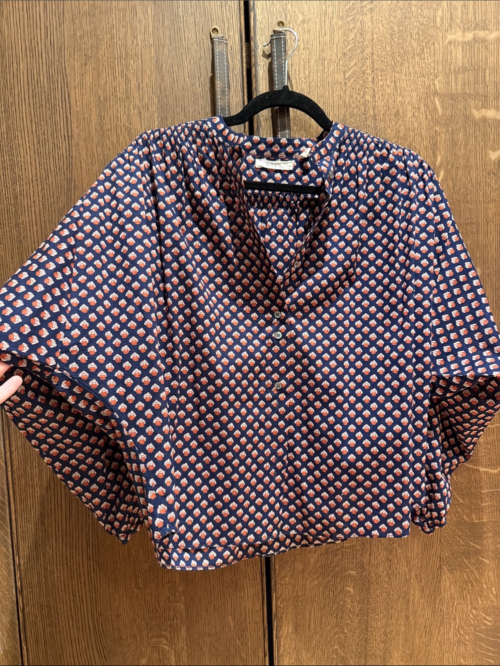 Doen Printed button up Blouse - Picture 3 of 4